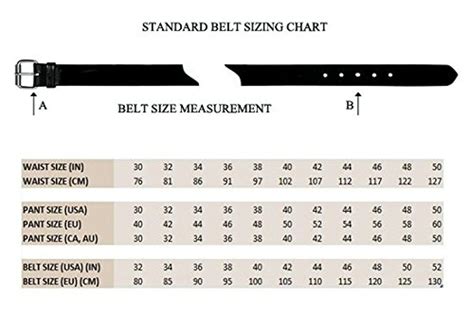 louis vuitton waist size chart